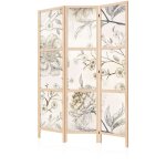 Lumasoul paravent int�rieur � simple face - 3 panneaux - separateur de pieces de style japonais - cloison ...