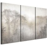Lumasoul tableau decoration murale 3 pi�ces - impression sur toile motif nature - tableaux cadres pour ...