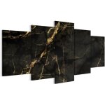 Lumasoul tableau decoration murale 5 pi�ces - impression sur toile motif boho - tableaux cadres pour ...