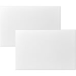 Lumasoul toile 90x60 cm - 2 pi�ce - toile � peindre sur ch�ssis - toiles vierges, blanches - id�ale pour ...