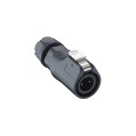 0250 02 connecteur rond mle, droit nombre total de ples: 2 1 pc(s) - lumberg