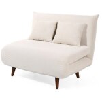 Lumi - banquette convertible clic - clac 1 place en velours côtelé Lumi - banquette convertible clic - clac 1 place en velours côtelé