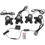 Lumi�re de bassin sous - marine color�e ip68 �tanche base r�glable � 360 � pour fontaine poisson piscine ...