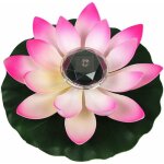 Lumière de lotus, décoration de bassin flottant solaire fleur de lotus led changeant de couleur de fleurs ... Lumière de lotus, décoration de bassin flottant solaire fleur de lotus led changeant de couleur de fleurs ...