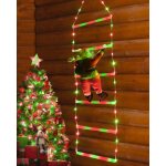 Lumières de noël led ? Échelle décorative de noël de 1 m avec père noël, lumières décoratives de noël ... Lumières de noël led ? Échelle décorative de noël de 1 m avec père noël, lumières décoratives de noël ...