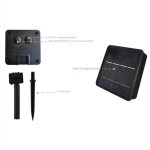 Lumi�res solaires 200 led guirlandes lumineuses pour �clairage de no�l ext�rieur cour rue jardin d�cor ...