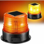 Lumière stroboscopique solaire à led, ambre et magnétique, lumière clignotante d'urgence, voyant d'avertisseme ... Lumière stroboscopique solaire à led, ambre et magnétique, lumière clignotante d'urgence, voyant d'avertisseme ...