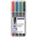 Lumocolor permanent compact dry safe 318 - 9wp4hz marqueur permanent noir rsiste  l'eau: oui - staedtler ...
