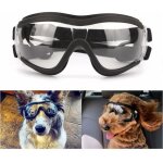 Lunettes de chien lunettes de soleil pour animaux de compagnie protection oculaire impermable coupe ...