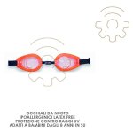 Lunettes de natation intex pour gara on au bord de la mer lunettes de piscine diffa rentes couleurs 55602 ...