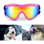 Lunettes de protection pour chien, lunettes de soleil pour chien avec sangle r�glable, protection uv, ...