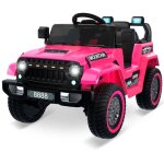 12v voiture electrique 2 places enfants avec tlcommande 2, 4g, vhicule electrique avec musique & lumires ...