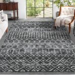 Lunsy - tapis de salon ou de chambre moderne, 160x230cm, lavable et antid�rapant, tapis doux pour salon ...