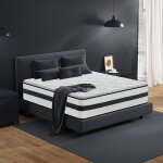 Luxe matelas 140x190 cm �p 25cm, perfectsleep yidatong hybride ressorts ensach�s mousse � m�moire de ...