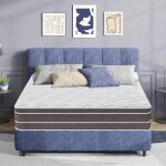 Luxe matelas 140x190 cm �p 25cm, perfectsleep yidatong hybride ressorts ensach�s mousse � m�moire de ...