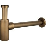 Luxe salle de bain cuisine siphon de lavabo evier rond