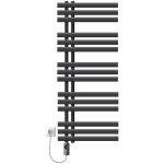 Luxebath - radiateur Électrique pour salle de bain iron em, 500x1200mm anthracite + résistance 1200w, ... Luxebath - radiateur Électrique pour salle de bain iron em, 500x1200mm anthracite + résistance 1200w, ...