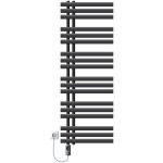 Luxebath - radiateur lectrique pour salle de bain iron em, 500x1400 mm anthracite + rsistance 900w, ...