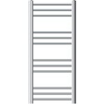 Luxebath radiateur de salle de bain sahara 400 x 800 mm chrome raccord lat�ral droit au bas, avec r�sistance ...