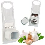 Luxl - 145 petite r�pe plate en acier pour ail, gingembre, noix