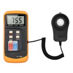 Luxmtre numrique  intensit lumineuse, plage manuelle de 200  200 000 lux, photomtre lcd portable, ...