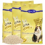 7, 5 kg lyra pet tofu liti�re agglom�rante pour chats