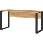 M&s - bureau 150x60x74 cm chne et noir - tzeka