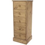 M&s - chiffonnier 5 tiroirs 45, 4x40, 5x118, 7 cm en pin naturel ciré - yven M&s - chiffonnier 5 tiroirs 45, 4x40, 5x118, 7 cm en pin naturel ciré - yven