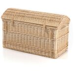 M&s - coffre de rangement 60x40x40 cm en osier naturel M&s - coffre de rangement 60x40x40 cm en osier naturel