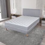 M&s - ensemble matelas + sommier 160x200 cm avec pieds - maidere