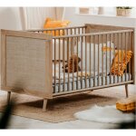 M&s - lit b�b� 70x140 cm avec cannage naturel - kessi