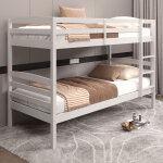 M&s - lits superpos�s 90x200 cm en pin massif blanc - bed