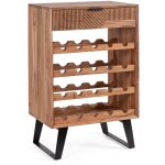 M&s - meuble bar 1 tiroir 60x40x95 cm en bois d'acacia - izaru M&s - meuble bar 1 tiroir 60x40x95 cm en bois d'acacia - izaru