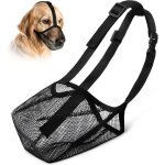 M muselière pour chien, muselière avec brets réglables, recouvert de maille souple en pvc, sûres et respirante ... M muselière pour chien, muselière avec brets réglables, recouvert de maille souple en pvc, sûres et respirante ...