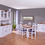 Salle  manger complte avec buffets, table et 6 chaises - maine
