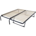 M&s - sommier à lattes gigogne 2x90x190 cm gris foncé - gigna M&s - sommier à lattes gigogne 2x90x190 cm gris foncé - gigna
