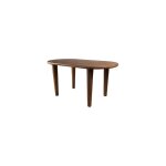 M&s - table basse ovale 90x50x43 cm en bois de manguier massif - toscane M&s - table basse ovale 90x50x43 cm en bois de manguier massif - toscane