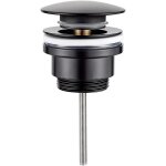 M20509b - bonde de lavabo universelle 1 / 4'' avec / sans trop - plein, bonde de lavabo  vidage automatique, ...