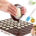 Macaron making set - 48 capacit� macaron silicone cuisson tapis moule et d�coration stylo gla�age conseils ...