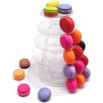 Macaron tour de gateau stan 6 niveaux pr�sentoir � macarons pr�sentoir � g�teaux en plastique support ...