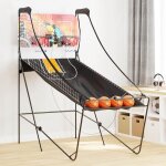 Vidaxl - machine d'arcade de basket avec 4 balles pour 2 joueurs