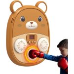 Machine � boxe de musique, machines de punch de musique ours, plateau de punch musical avec entra�neur ...