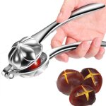 Machine � ch�taigne ouverte, pince a chataigne outil de couteau de ch�taigne ouverte en alliage d'aluminium ...