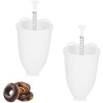 Machine � donuts, distributeur de p�te � donuts (2 pi�ces), kit pour la pr�paration de donuts, machine ...