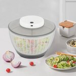 Machine � laver les fruits et l�gumes d�shydrateur de l�gumes essoreuse � salade �lectrique