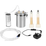 Machine � traire �lectrique 2 l, portable, en acier inoxydable, pour brebis