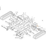 M�choires de frein d'origine emak yn2362700