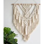 Macram� tapisserie tapisserie tapisserie d�coration murale boho chic boh�me woven house d�coration, 55cmx70cm ...