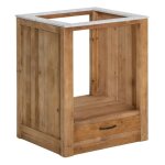 Made in meubles - meuble bas de cuisine pour four et plaques de cuisson epure Made in meubles - meuble bas de cuisine pour four et plaques de cuisson epure