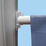 Lot de 4 supports pour tringle de vitrage